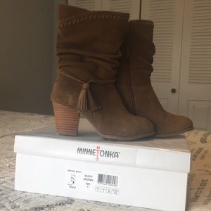 Minnetonka booties